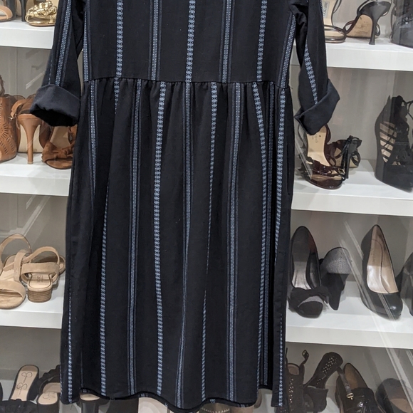 Linen black dress - Picture 5 of 5